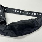 Fenty Beauty Black Canvas Crossbody Belt Bag Fanny Pack Convertible Purse Photo 5