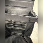 Kate Spade FINAL!  Crossbody Purse Carry Bag Black Silver Details Photo 5