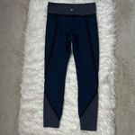Athleta Navy Elevation Powervita 7/8 Leggings Photo 7