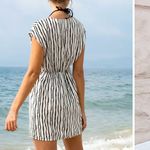 Cupshe NWT  Eva Wave Striped V-neck Sleeveless Dress Cover Up - Size: Large Photo 6