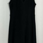 Womans Orna Farho Size 2 Black Sleeveless Knee Length Fit N Flare Dress Photo 0