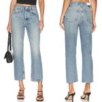 RE/DONE NEW NWT 70s Stove Pipe Jeans In Cool Medium Blue Wash Photo 1