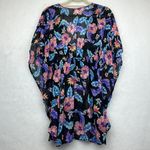 Miken TROPICAL FLORAL Print Smocked Waist Cover Photo 8