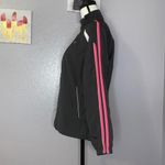 Avia black racing stripes athletic windbreaker jacket Photo 1