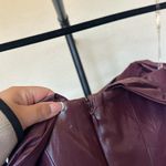 House Of CB ‎ 'Raven' Mulberry Vegan Leather Corset Dress NWT size XS Photo 13