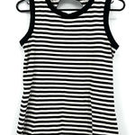Kate Spade  size XS black and white tank top‎ with keyhole back cotton blend Photo 0