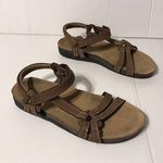 Björndal Linville leather brown strappy sandals size 6 M Photo 0