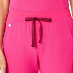 FIGS Women's Zamora Jogger Scrub Pants in Shocking Pink, Size X-Small Photo 2