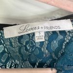Lovers + Friends NEW  Eve Romper in Teal Size Small Photo 4