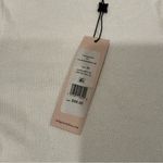 BCBGeneration  beige ribbed cutout long sleeve shirt size M Photo 3