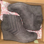 Sugar wedge boots Gray Size 8.5 Photo 2