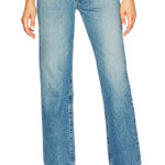 SLVRLAKE London Straight Leg Jeans in Tell Me Why Blue Denim Women's size 26 Photo 0