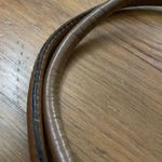 Boots 'N Bags Brown Leather Purse Bag 14x6x4.5 Colombia Footed Photo 14