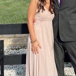 Birdy Grey  Taupe Bridesmaid Dress Chiffon Photo 1