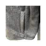 The North Face ‎ Osito Full Zip Jacket Sz S Black White Logo Fleece Coat Photo 4