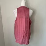 prAna  mauve pink button down sleeveless tank top size S Photo 3