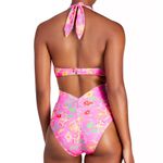 Kate Spade NWOT  Knot-Front Halter Floral One-Piece Swimsuit Photo 1