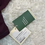 Halara  UltraSculpt Athleisure Jacket Burgundy Full Zip Thumbholes Size 12 Photo 2