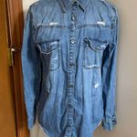 joe's jeans Joe’s jeans distressed denim shirt Photo 0