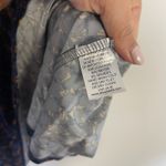 Leota Faux Wrap Dress Blue Orange Geometric Print 3/4 Sleeve Women's Size XS Photo 3