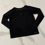 Nike Dri-FIT Long Sleeve Running Top Women’s Small Black Activewear Workout Gym Photo 6