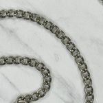 Silver Tone Curb Chain Purse Strap 50" Crossbody Bag Replacement ✨ Photo 9