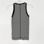 ALLSAINTS  Joni Striped Tank Top White Black Size 2 Photo 3