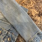 Love Tree  Acid Wash Blue Denim Jean Jacket Trucker‎ Small Photo 4