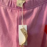Saltwater Luxe  prism pink jogger with heart. Inside is French terry size small Photo 4