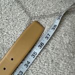 Ralph Lauren Women's  Cream Leather Belt Large Photo 3