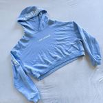 Barstool Sports Barstool Chicks Call Her Daddy I Am Unwell Cropped Blue Hoodie Womens Sz Large Photo 0