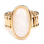 Paparazzi Mystical Mantra Gold Ring (120) Photo 1