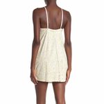 Jason Wu Lace Trim Satin Chemise Slip Negligé Lingerie, Yelllow, Medium, NWT Photo 3