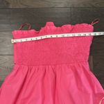 Allie Rose NWT Tie Back Tiered Strapless Midi Dress Sz M Photo 10