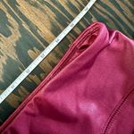 Wild Fable  Shimmer Leggings. Red. Shiny. Woman’s. Burgundy (999) Photo 7