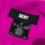 DKNY  Women’s Hot Pink Balloon Sleeve Shift Dress Skirt Bottom Blouson size 8 Photo 5