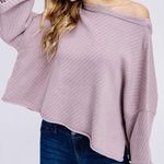 Mauve Purple Oversized Sweater Size M Photo 0