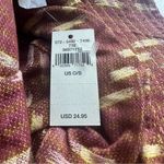 Aerie Unisex Pink & Yellow Cotton Reversible Bucket Hat NWT Photo 2