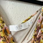 ASTR REVOLVE The Label Mini Dress Shirred Flutter Floral Feminine Size Medium Photo 6