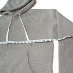 UGG  Women's Gray Fuzzy Fleece Pullover Hoodie Sweatshirt Cozy Loungewear Small Photo 7