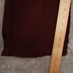 Judy Blue Jeans Womens 7/28 Oxblood High Waist Tummy Control Wide Crop Stretch Photo 5