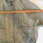 Paul & Joe for Target Hooded Plaid Cape Coat L/XL Wool Blend Front Pockets Green Size L Photo 13