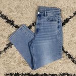 American Eagle Stretch Mom Straight Jeans Size 12 Photo 0