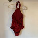 Somedays Lovin Some Days Lovin'  Velvet Halter Bodysuit Photo 5