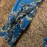 Allison Joy  Blue Paisley Blouse  Photo 4