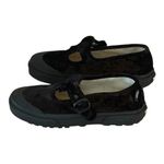 Vans  Crushed Velvet Mary Janes Black Size 8 Photo 2