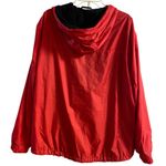 Calvin Klein red jacket zip front hooded windbreaker men XXL Photo 1