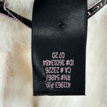 Victoria's Secret Victoria’s Secret Fuzzy Jeweled White Crop Top Size M | Festival Crisscross Tank Photo 10