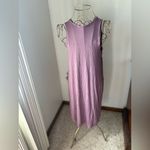 American Eagle purple soft & sexy lace up side dress Photo 3
