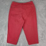 CRAZY HORSE  Liz Claiborne Capri Cropped Pants Womens 8 100% Cotton Photo 1